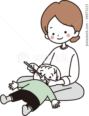 Finish polishing Posture mother and child toothpaste Finish polishing Posture mother and child toothpaste 99973225