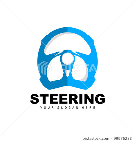 Image of Volkswagen car steering wheel Logo-ZT667364-Picxy