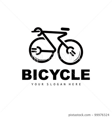 Electric Bicycle Logo, Vehicle Design, Sport Bike Vector, Bike Template Icon Illustration 99976324