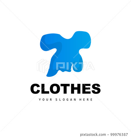 Clothing Logo, Simple Style Shirt Design, Clothing Store Vector, Fashion, Business Brand And Template Icon Clothing Logo, Simple Style Shirt Design, Clothing Store Vector, Fashion, Business Brand And Template Icon 99976387