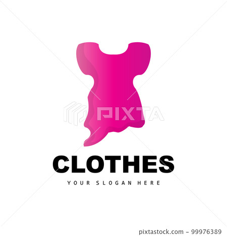 Clothing Logo, Simple Style Shirt Design, Clothing Store Vector, Fashion, Business Brand And Template Icon Clothing Logo, Simple Style Shirt Design, Clothing Store Vector, Fashion, Business Brand And Template Icon 99976389