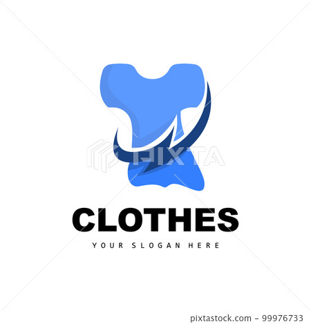 Clothing Logo, Simple Style Shirt Design, Clothing Store Vector, Fashion, Business Brand And Template Icon 99976733