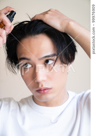 男性時尚寫真糾正臥床習慣年輕美髮護髮AGA M型禿頭生髮 99976909