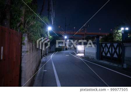 夜路素材圖片 99977505