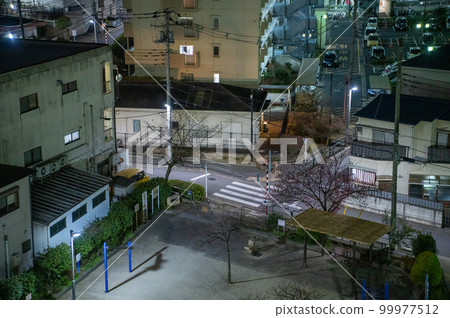 Night road material image 99977512