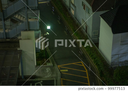 Night road material image Night road material image 99977513