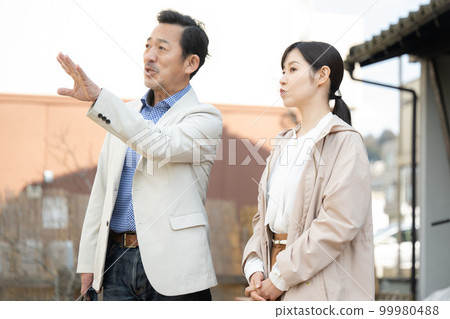 好用的夫妻吵架老公討好老婆的場景 99980488