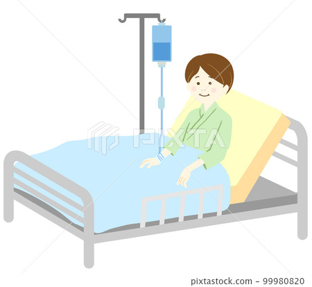 男子住院治療 99980820