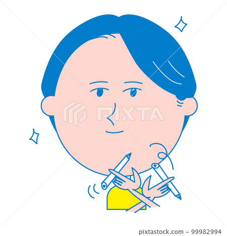 一個人一邊轉筆一邊盯著我看 一個人一邊轉筆一邊盯著我看 99982994