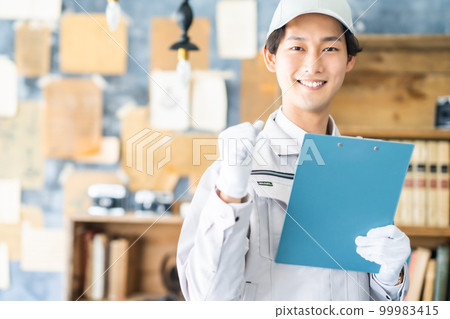 Guts pose door-to-door purchaser 99983415