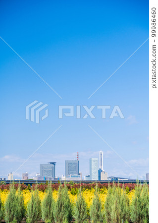 "Saitama Prefecture" Refreshing spring scenery of Minuma rice fields "Saitama Prefecture" Refreshing spring scenery of Minuma rice fields 99986460