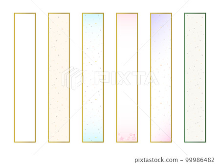 Japanese paper pattern haiku strip material Japanese paper pattern haiku strip material 99986482