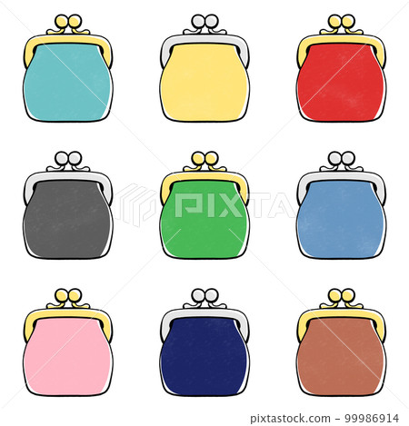 錢包錢包的例證 99986914