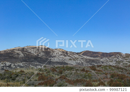 北九州市小倉南區火燒過後的平尾颱風景 99987121