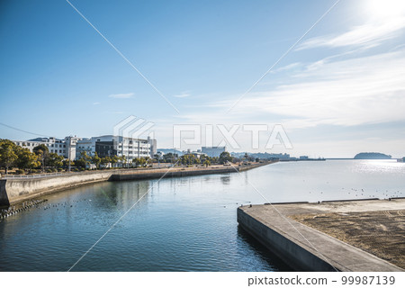 《愛知縣》蒲郡市濱町蒲郡港 99987139