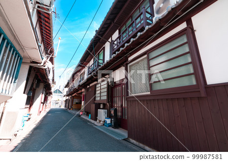 [重要傳統建築群保存地區] 福山市友町傳統建築群保存地區和排屋景觀 3 廣島縣福山市 99987581
