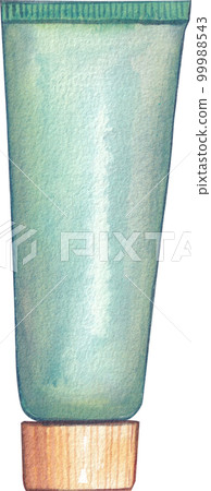 Skin care watercolor png element 99988543