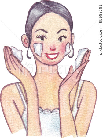 Skin care watercolor png element Skin care watercolor png element 99988581