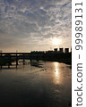 sky with evening scenery 99989131