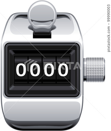 A hand-held counter used for traffic surveys, etc. 99990003