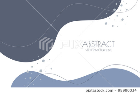 具有彎曲形狀和線條的矢量背景 99990034