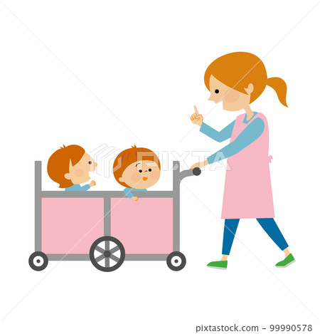 幼兒園小朋友出去玩 99990578