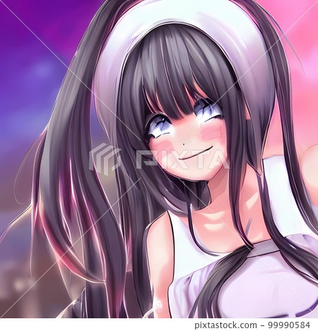 AI創作,可愛,美少女,微笑 AI創作,可愛,美少女,微笑 99990584