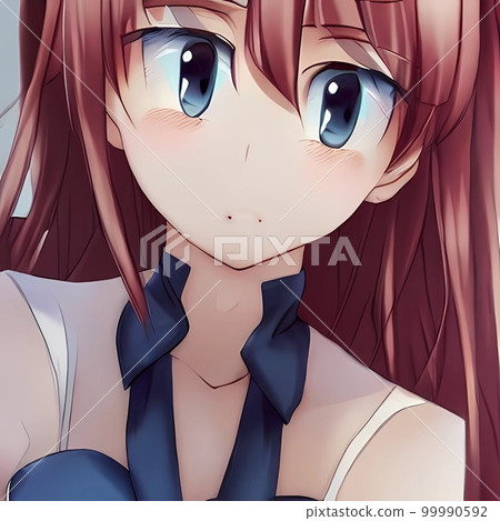 AI創作，可愛，美少女，微笑 99990592