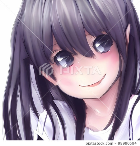 AI創作，可愛，美少女，微笑 99990594