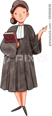 Law legal services advice and inspection,legal and justice watercolor png element 99990696
