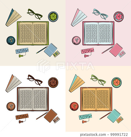 Books still life four options Books still life four options 99991722