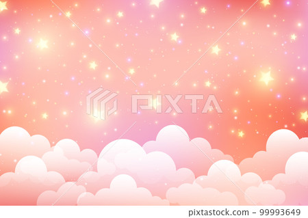 soft cloud and sky with pastel gradient color for background backdrop Stock  Photo