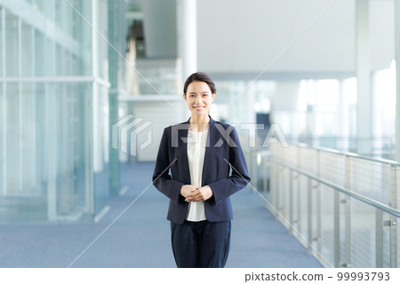 Women's portrait in suit 99993793