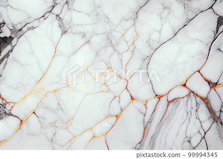 White marble with orange veins surface abstract background. Decorative acrylic paint pouring rock marble texture. Horizontal natural white and orange abstract pattern. White marble with orange veins surface abstract background. Decorative acrylic paint pouring rock marble texture. Horizontal natural white and orange abstract pattern. 99994345