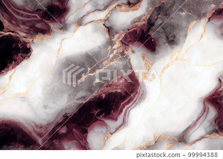 White marble with with gold and red garnet surface abstract background. Decorative acrylic paint pouring rock marble texture. Horizontal natural gold and red abstract pattern. White marble with with gold and red garnet surface abstract background. Decorative acrylic paint pouring rock marble texture. Horizontal natural gold and red abstract pattern. 99994388
