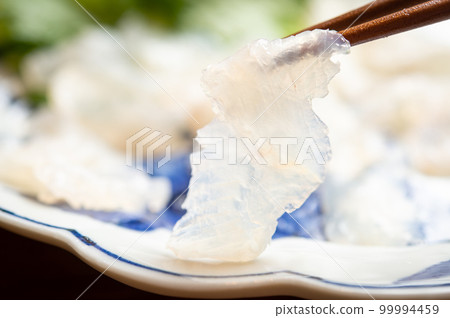 比目魚切成薄片 99994459