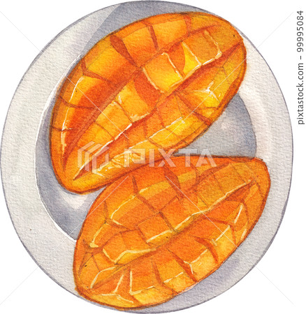 Mango watercolor png element Mango watercolor png element 99995084