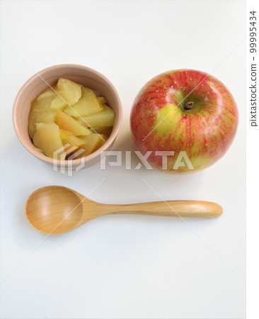 一種對胃溫和且易於吞嚥的蘋果蜜餞 99995434