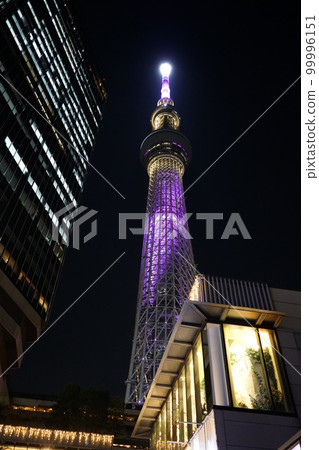 Tokyo Sky Tree Night View Tokyo Sky Tree Night View 99996151