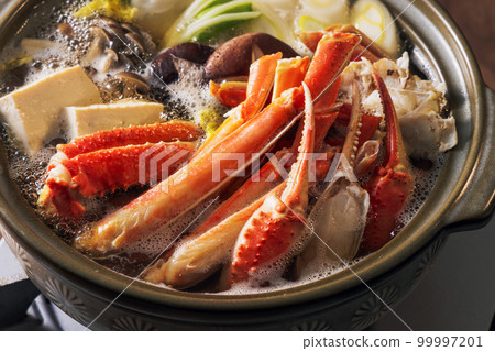 雪蟹蔬菜蘑菇火鍋 99997201