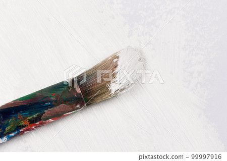 Used paint brush in white color 99997916