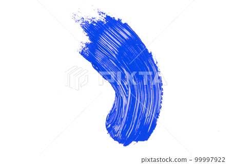 blue stroke of the paint brush 99997922