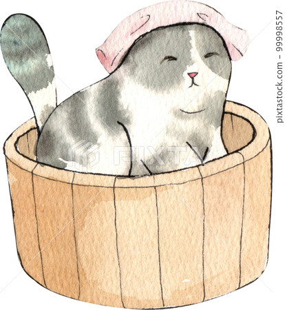 Kitten cat watercolor png element Kitten cat watercolor png element 99998557