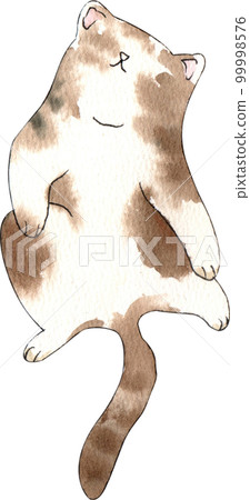 Kitten cat watercolor png element Kitten cat watercolor png element 99998576
