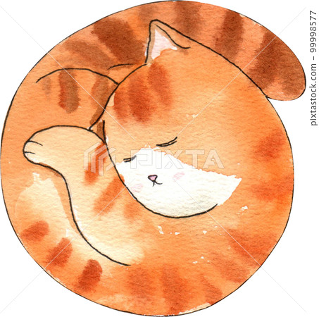 Kitten cat watercolor png element Kitten cat watercolor png element 99998577