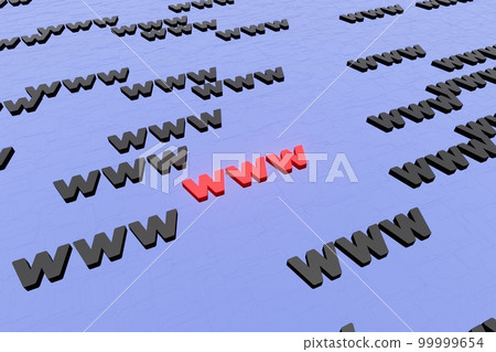 WWW symbols sign on blue background 3d render. Hypertext transfer protocol secure web 3 WWW symbols sign on blue background 3d render. Hypertext transfer protocol secure web 3 99999654
