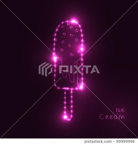 Neon glowing element Neon glowing element 99999996