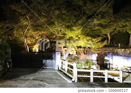 兵庫縣辰野市辰野町辰野町城野庵夜景 兵庫縣辰野市辰野町辰野町城野庵夜景 100000537