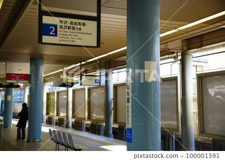 Honkawagoe station platform Honkawagoe station platform 100001391