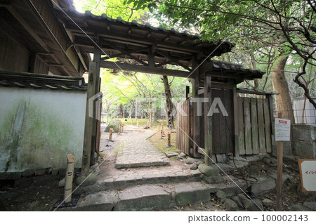 Townscape of Tatsuno Akinojuentei Goryodokoro (Annex) Kabukimon Tatsunocho, Tatsuno City, Hyogo Prefecture 100002143